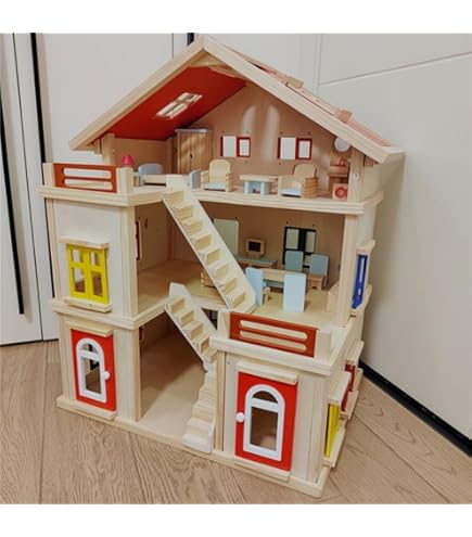 Amazon.co.jp: Hape Doll Family Mansion| 受賞歴のある10ベッドルーム