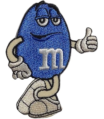 Amazon.co.jp: ワッペン エムアンドエムズ （M&M's レッド） アイロン