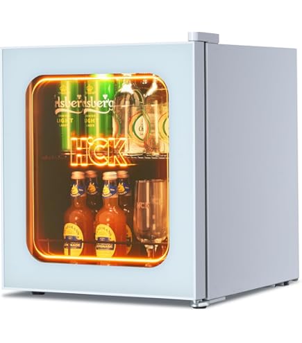 Amazon | Shelddi 冷蔵庫 75L 透明ガラスドア 幅49cm 小型 ミニ