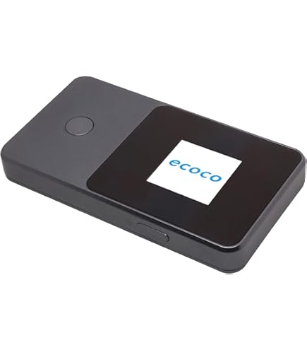 Amazon.co.jp: 【ecoco】ポケットWi-Fi 新モデル 1年間 10GB データ付
