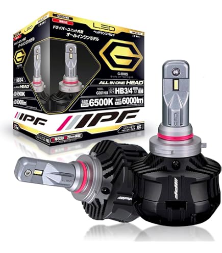 IPF フォグランプ LED HB4 2色切替 ホワイト/イエロー Fシリーズ F55DFLB