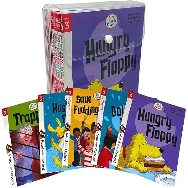 Biff, Chip and Kipper Stage 1 Read with Oxford: 3+: 24 Books