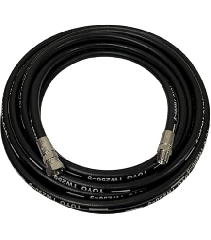 Amazon | 3/8ワンタッチカプラ付 スリム 高圧洗浄ホース 20M | ホース