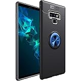 Galaxy Note9 SC-01L/SCV40保護ケース SC-01Lケース SCV40ケース Galaxy Note9背面ケース Zouzt TPU軽量 リング付き スタンド 車載ホルダー 360度 耐衝撃指紋防止滑り止め シンプル 6色 ブラ