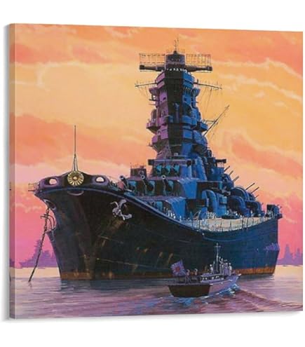 Battleship Yamato アート 戦艦大和　CGポスター　木製パネル Battleship Yamato アート 戦艦大和 CGポスター 木製パネル