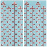 BLIK ウォールタイル Sprouts Pattern Wall Tiles tl/or/wt