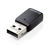 エレコム Wi-Fi 無線LAN 子機 11ac/n/g/b/a 867Mbps 5GHz/2.4GHz USB3.0 ビームフォーミングZ MU-MIMO Windows11/10 Mac 対応 ブラック WDC-867DU3S2