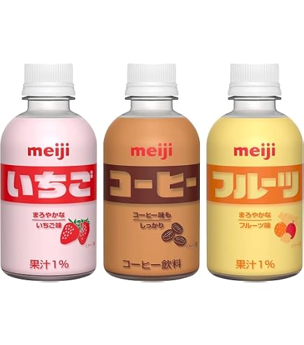 Amazon.co.jp: 明治コーヒー・明治いちご ポケモンセット まとめて3箱