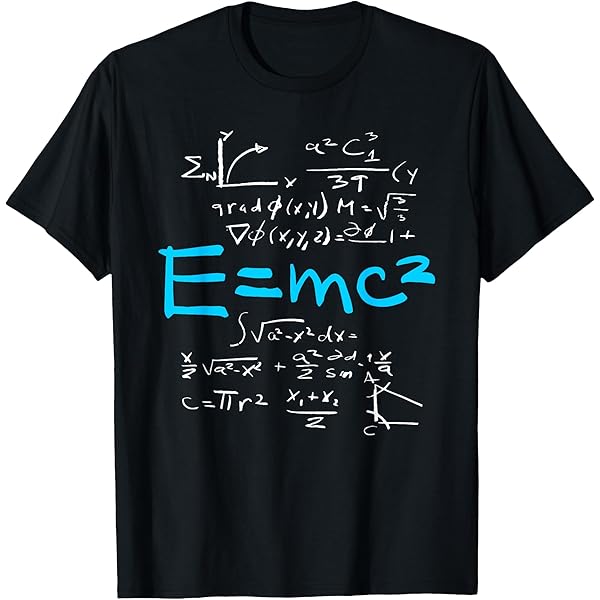 Amazon | 物理相対性理論E = mc2方程式の式 E=mc2 Tシャツ | T