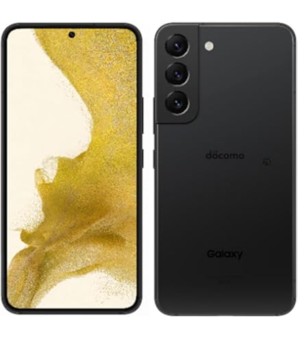 Amazon | Galaxy S22 SCG13, 256GB, ファントムホワイト, トリプル