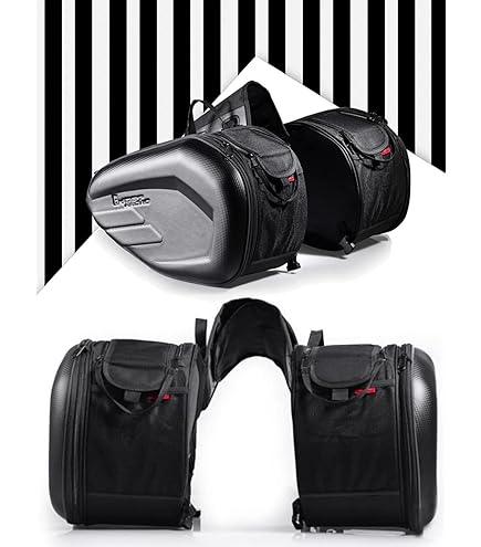 Amazon | バイク用サイドバッグ サイドバック サドルバッグ 防水