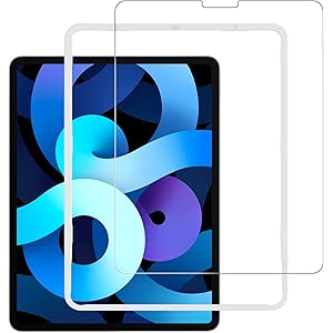 【ガイド枠付き】 Nimaso iPad Air 4 ガラスフィルム iPad Pro 11 (2世代 2020/1世代…