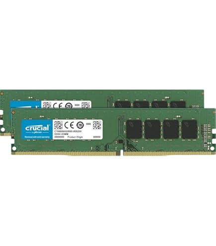 Amazon.co.jp: crucial 32GB Kit (16GBx2) DDR4 2666 MT/s (PC4-21300