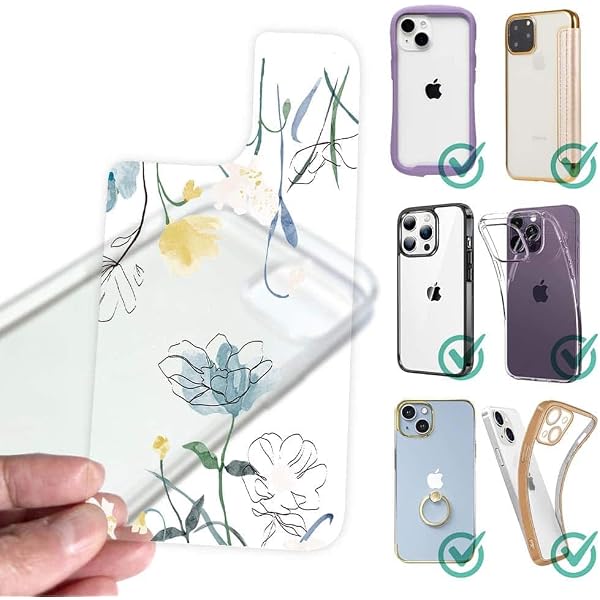Amazon.co.jp: AnglersLife スマホケース 着せ替え シート インナー 