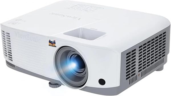 ViewSonic PA503W ビジネスプロジェクター【超高輝度 4000ANSI ルーメン/WXGA/DLP/高速起動/低消費電力 / 300インチ / 垂直台形補正/スピーカー内蔵 / 2.2 kg/HDMI VGA/データプロジェクター 教育用】 - 1