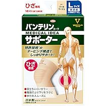 Amazon.co.jp: バンテリンサポーター ひざ専用 大きめ/Lサイズ(ひざ頭