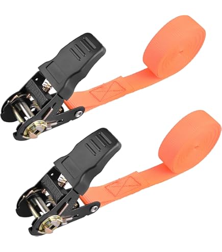 Amazon | TRUSCO(トラスコ) 強力型ベルト荷締機 50mm幅 1000kg Jフック  