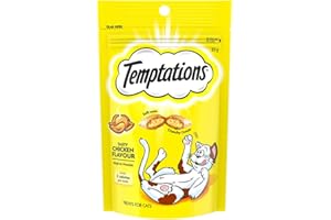 TEMPTATIONS Cat Treats Tasty Chicken Flavour 350g Bag