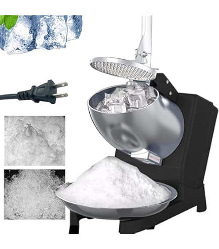 にゃんち　かき氷機アイススライサー &クラッシャーCS-18C-1(B アイススライサー＆クラッシャー CS-18C