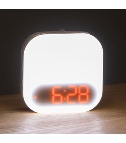 Amazon.co.jp: inti4s 光で起きる目覚まし時計 inti Energy Light