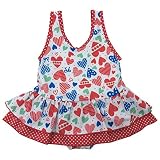 盛夏SWIMMING WEAR(スイミングウエア) 2WAY女児ハート柄スイムワンピース 80cm/OW NO.C-4865123