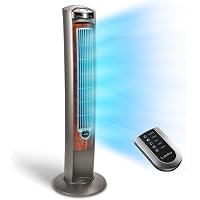Lasko Portable Electric 42.5 Oscillating Tower Fan with Nighttime Setting,  Timer and Remote Control for Indoor, Bedroom and Home Office Use,  Silverwood T42954 : Amazon.com.au: Home