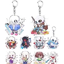 Undertale サンズ アクリルキーホルダー アンダーテール Sans 8点 アンダーテール サンズ アクリルキーホルダー 新品未使用 - メルカリ
