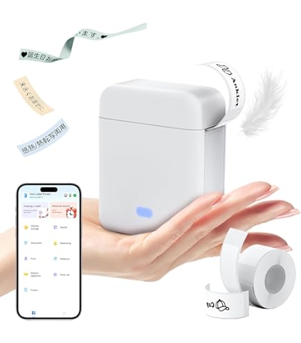 Amazon | カシオ メモプリ Bluetooth対応 MEP-B10-RD レッド | ラベル