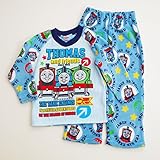 きかんしゃトーマス　長袖パジャマ もこもこと 裏起毛生地　100ｃｍ-120cm（734TM106121） (110cm)