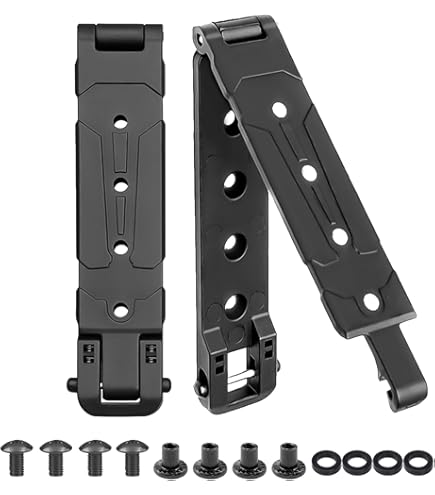 ZCZQC 10pcs MOLLE Clip Strap Management - Web Dominator For 1 Inch Webbing Tactical Bags