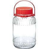東洋佐々木ガラス 保存容器 果実酒びん 4リットル 5号 4000ml 日本製 梅びん 果実酒瓶 ガラス容器 保存瓶 梅酒 瓶 果実酒 漬物 ガラス I-71804-R-C-JAN