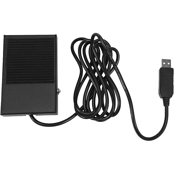 Amazon.co.jp: Wscoficey USBフットスイッチ 金属フットスイッチ 