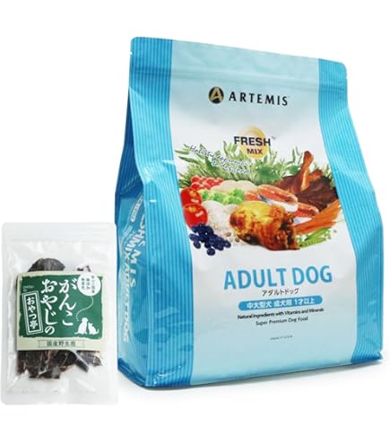 Amazon.co.jp: アーテミス フレッシュミックス アダルトドッグ 3kg