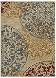 Mohawk Home Soho Medallones Garden Rug 5'x7' [並行輸入品]