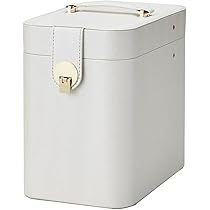 ‼️お値下げ中‼️ Francfranc ミラー付きメイクボックス フランフランは天才か？】メイク道具がまるっと入る「激かわ収納