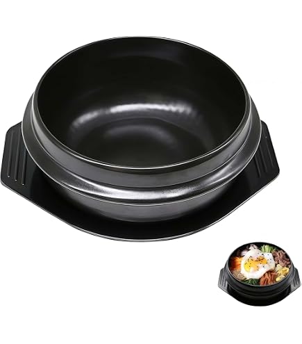 Amazon | 【韓国厨房】トッペギ土鍋 4号【受け皿＋やっとこセット】、1