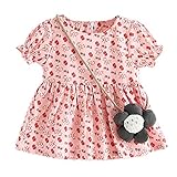 （ディゾン）dizoon 春夏 子供 ベビー キッズ 女の子 ワンピース ドレス スカート アクセサリ 可愛い服 3デザイン いちご 花柄 ピンク イエロー 70 80 85 90 100cm 3-2