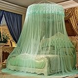 huehfuegfプリンセス風Mosquito Nets、ヨーロピアンスタイルHangingベッドCanopies anti-mosquitoes城tent-cフルサイズ