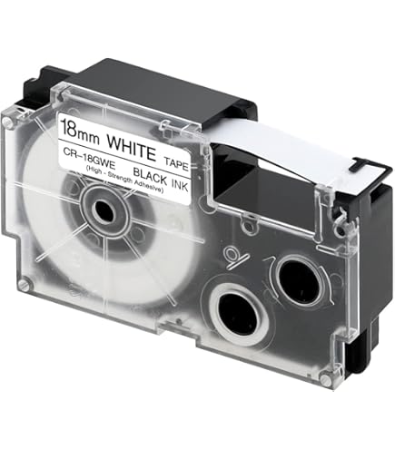 Amazon | カシオ ネームランドテープ キレイにはがせて下地がかくせる