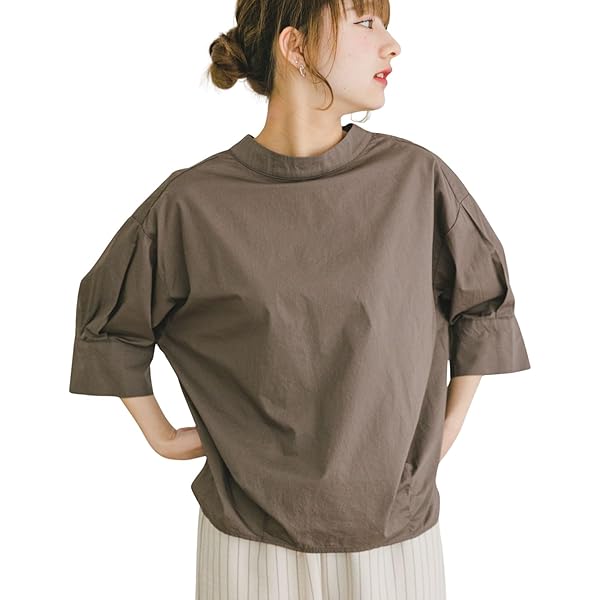 ★新品★アーバンリサーチドアーズ フロントフリルスタンドカラーブラウス URBAN RESEARCH DOORS｜フロントフリルスタンドカラーブラウス