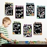 Walplus Kids Diary Blackboard Wall Stickers, Home Decoration ,100Cm X 65Cm ,Pvc, Removable, Black [並