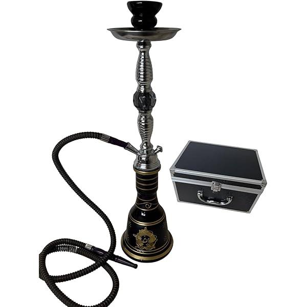 Amazon.co.jp: シーシャ 本体 大型 シーシャ ブラック水タバコ 水