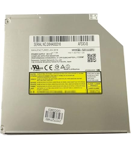 Amazon.co.jp: （修理交換用）9.5mm SATA （トレイ方式） 内蔵型 適用