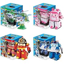 Amazon.co.jp: ロボカーポリー(RobocarPoli) 4インチ 変身ロボット 4