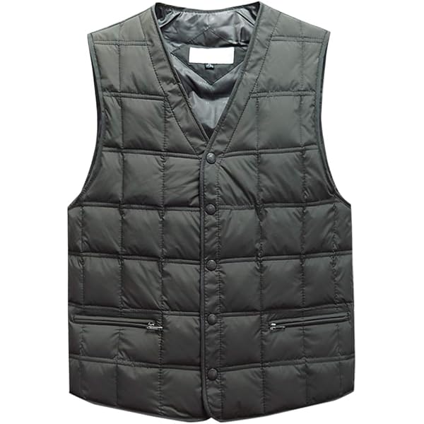 Amazon.co.jp: 47083 サンタフェ ダウンベスト メンズ 男性 グリーン