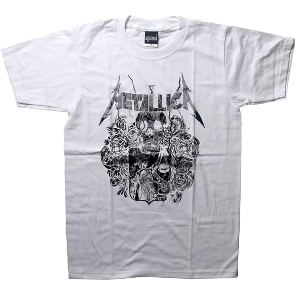 Amazon.co.jp: [against] ロックTシャツ Metallica メタリカ 蛇