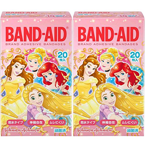 【まとめ買い】BAND-AID(バンドエイド) 救急絆創膏 ディズニープリンセス 20枚×2個 【まとめ買い】BAND-AID(バンドエイド) 救急絆創膏 ディズニープリンセス 20枚×2個