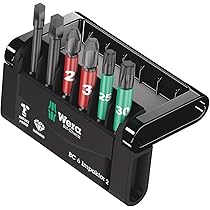 Amazon | Wera 05057694001ビットチェックセット6インパクト