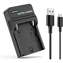 Amazon | LP-E17 キャノンカメラバッテリー用充電器 USB Type-C 急速