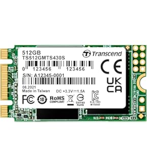 希少　Transcend M.2 NVMe 512GB 2242 Gen4×4 Amazon.com: Transcend 512GB M.2 2242 SSD, Up to 5000MB/s